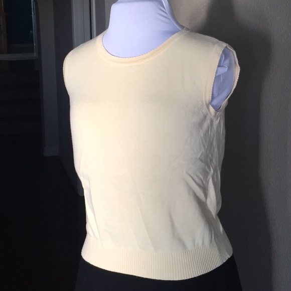 VINTAGE Y2K GAP Cotton Sleeveless Sweater - Size Small - Picture 1 of 3